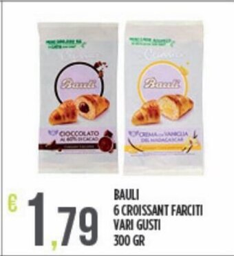 Euroesse Bauli 6 Croissant Farciti Vari Gusti 300 Gr offerta