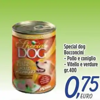 Special Dog Bocconcini Pollo e coniglio/Vitello e verdure 400 gr.