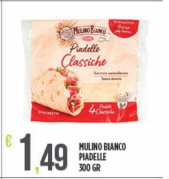 Euroesse Mulino Bianco Piadelle 300 Gr offerta