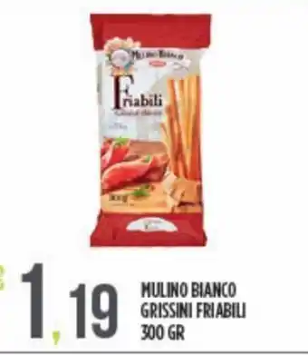 Euroesse Mulino Bianco Grissini Friabili 300 Gr offerta