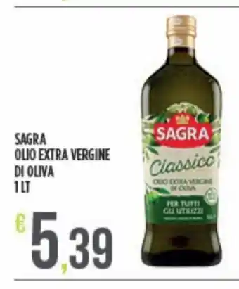 Sagra Olio Extra Vergine Di Oliva 1 Lt