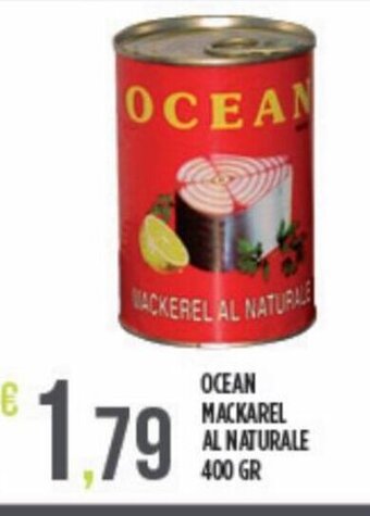 Ocean Mackarel Al Naturale 400 Gr
