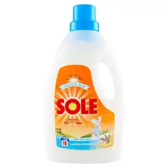 Bernava Sole detersivo lavatrice carezza di talco 16 lavaggi 1 l offerta