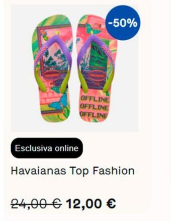 Havaianas Havaianas top fashion offerta