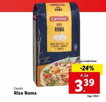 Lidl Riso roma offerta