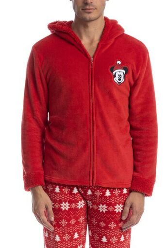 Kisenè Disney pigiama uomo in caldo coral - linea famiglia - mickey offerta