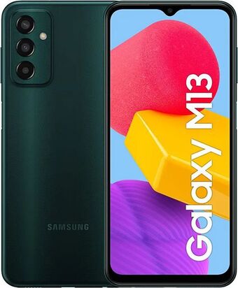 Amazon Samsung galaxy m13 smartphone android display 6.6’’ fhd+ tft lcd batteria 5.000 mah, tripla fotocamera, ram 4gb, memoria i... offerta