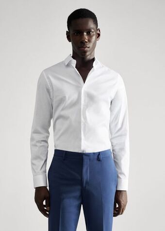 Mango Camicia completo super slim-fit offerta