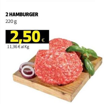 Coop 2 Hamburger 220 g offerta