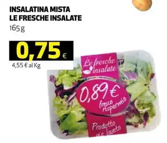 Coop Insalatina Mista Le Fresche Insalate 165 g offerta
