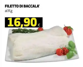 Coop Filetto Di Baccala al Kg offerta