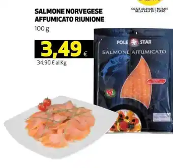 Coop Salmone Norvegese Affumicato Riunione 100 g offerta