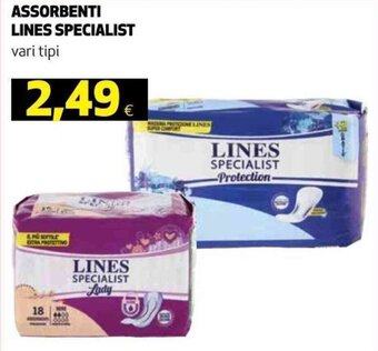 Coop Lines Specialist Assorbenti offerta
