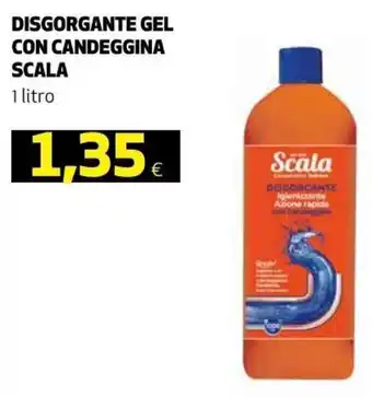 Coop Scala Disgorgante Gel Con Candeggina 1 litro offerta