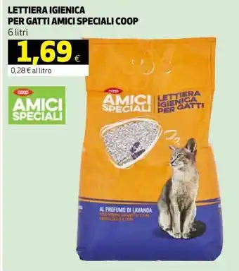 Coop Coop Lettiera Igienica Per Gatti Speciali 6 litri offerta