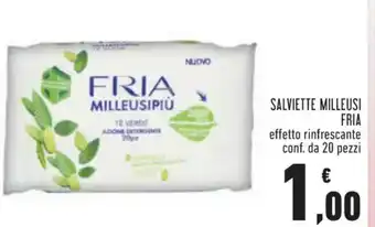 Conad Fria Salviette Milleusi 20 pezzi offerta