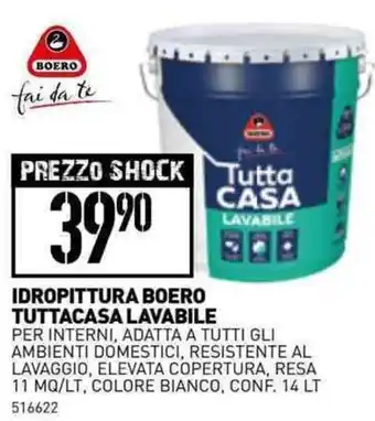 Ottimax Boero Idropittura Tuttacasa Lavabile offerta