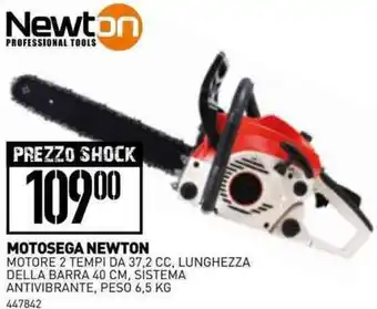 Ottimax Newton Motosega offerta