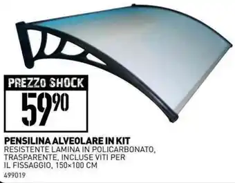 Pensilina Alveolare in Kit
