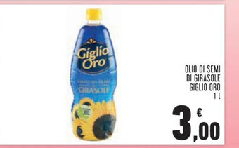 Conad Olio Di Semi Di Girasole Giglio Oro 1 L offerta