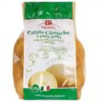 Basko Primia patate classiche a pasta gialla 1,5 kg offerta