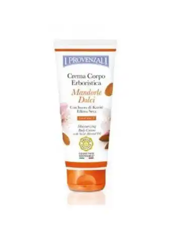 Crema corpo erboristica mandorle dolci con burro di karitè effetto seta