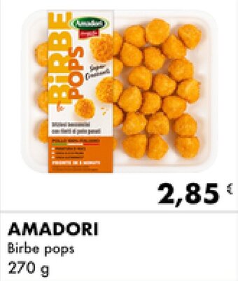 Iper Tosano Amadori Birbe pops 270 g offerta