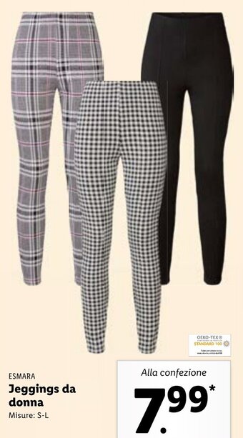 Esmara Jeggings da donna Misure: S-L