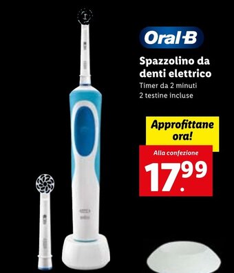 Lidl Oral-B Spazzolino da denti elettrico offerta