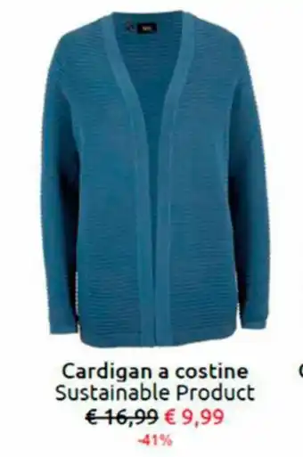 Bonprix Cardigan a costine offerta