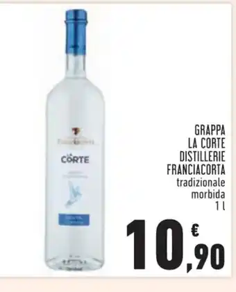 Conad Grappi La Corte Distillerie Franciacorta tradizionale morbida 1 L offerta