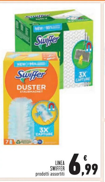 Conad Linea Swiffer prodotti assortiti offerta