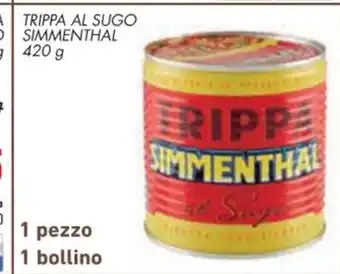 Conad Trippa Al Sugo Simmenthal 420 g 1 pezzo 1 bollino offerta