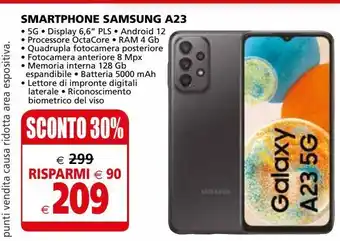 Il Gigante Smartphone samsung a23 offerta