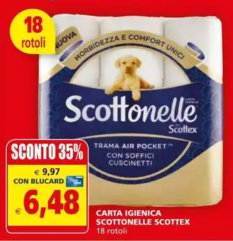 Il Gigante Carta igienica scottonelle scottex offerta