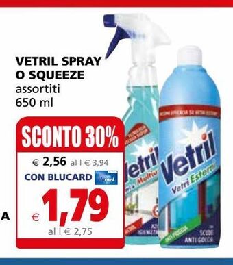 Vetril spray o squeeze