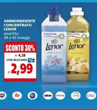 Il Gigante Ammorbidente concentrato lenor offerta