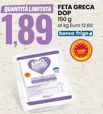 Eurospin Feta Greca DOP 150 g offerta