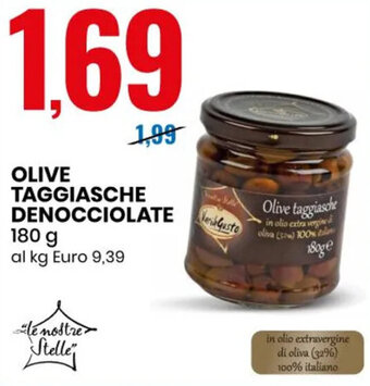 Eurospin Olive Taggiasche Denocciolate 180 g offerta