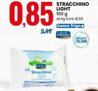 Eurospin Pascoli Italiani Stacchino Light 100 g offerta
