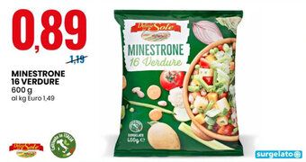 Eurospin Minestrone 16 Verdure 600 g offerta
