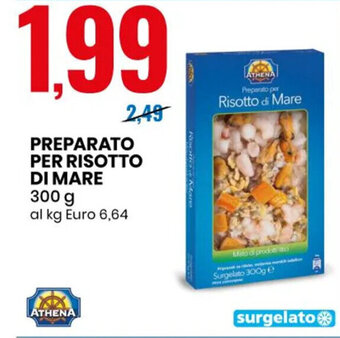 Eurospin Athena Preparato per Risotto di Mare 300 g offerta