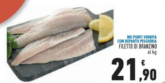 Conad Filetto Di Branzino offerta