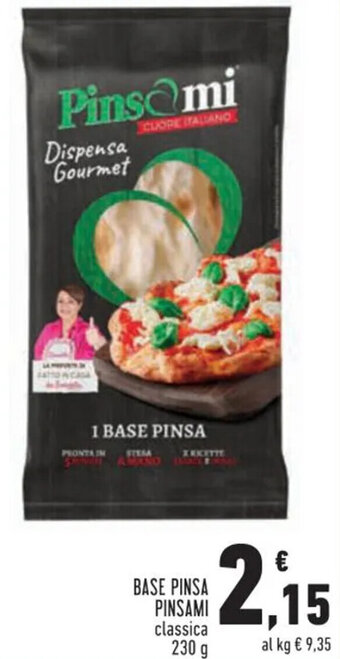 Conad Pinsami Base Pinsa classica 230 g offerta