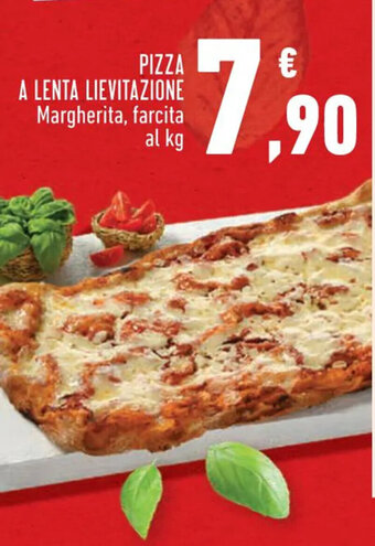 Pizza A Lenta Lievitazione Margherita,farcita al kg