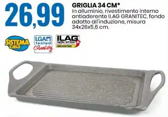 Sistema Casa Griglia 34 cm