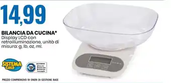 Eurospin Sistema Casa Bilancia da Cucina offerta