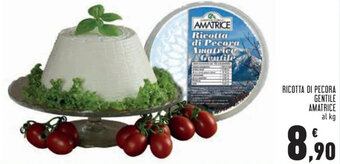 Conad Amatrice Ricotta di Pecora Gentile offerta
