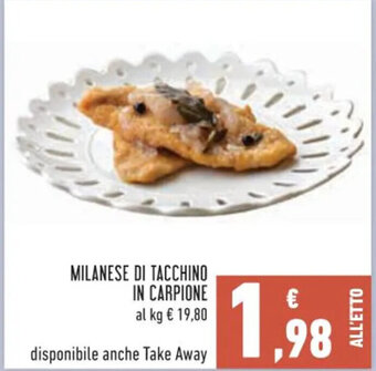 Conad Milanese di Tacchino in Carpione offerta