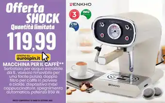 Enkho Macchina Per Il Caffè
